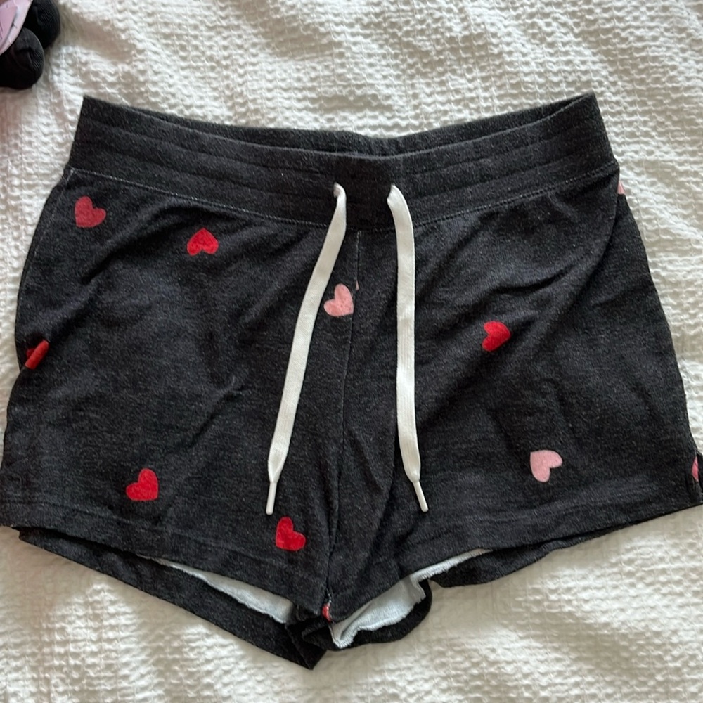 Pj salvage Pajama shorts with hearts